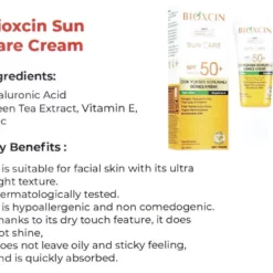 Bioxcin Sun Care Sunscreen Spf 50+ Uva+Uvb 50Ml
