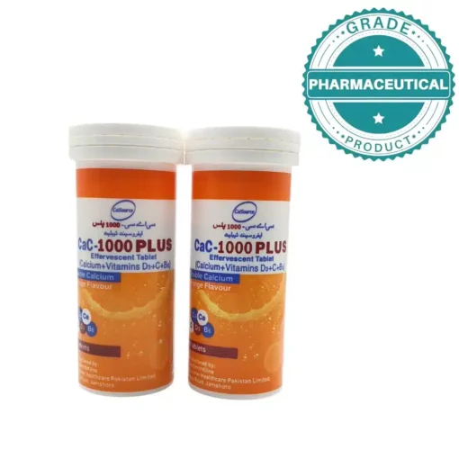 Cac-1000 Plus Effervescent Tablets Pack Of 10 Tablets
