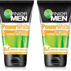 Garnier Men Turbo Bright 2-In-1 Brightening Face Wash And Shaving Foam 100Ml
