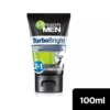 GARNIER MEN TURBO BRIGHT 2IN1 FACE WASH