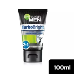 GARNIER MEN TURBO BRIGHT 2IN1 FACE WASH