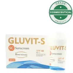 Gluvit-S Sunscreen Spf 60Pa+++ 30Ml