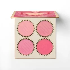 VANILLA PEACH TRUFFLE BLUSH PALLETE BY BH COSMETICS: FEATURING 4 SHADES