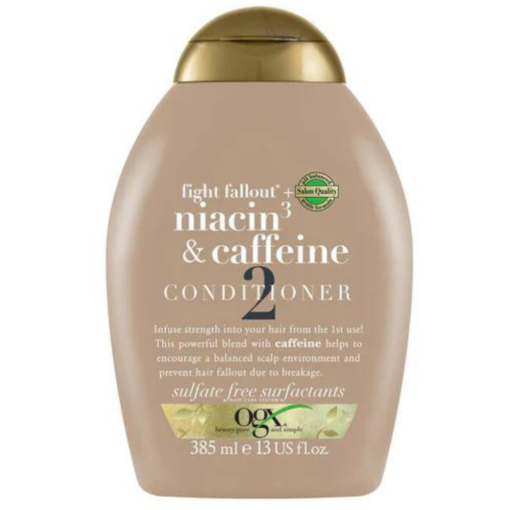 Ogx Fight Fallout + Niacin &Amp; Caffeine Conditioner 385Ml