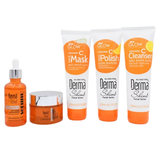 Derma Shine Vitamin C Facial Series 5-In-1 Kit