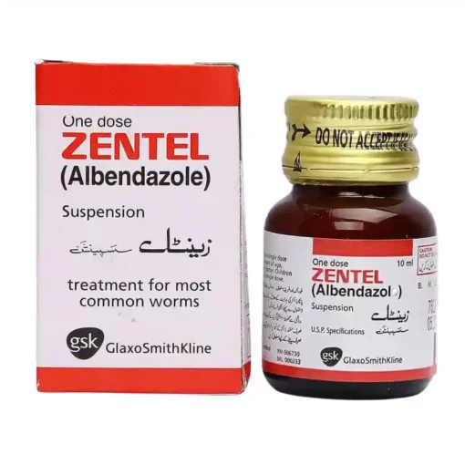 Zentel 10Ml Oral Suspension