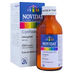 Novidat 60Ml Suspension 250Mg/5Ml