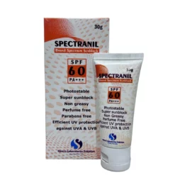 Broad spectrum sunblock.